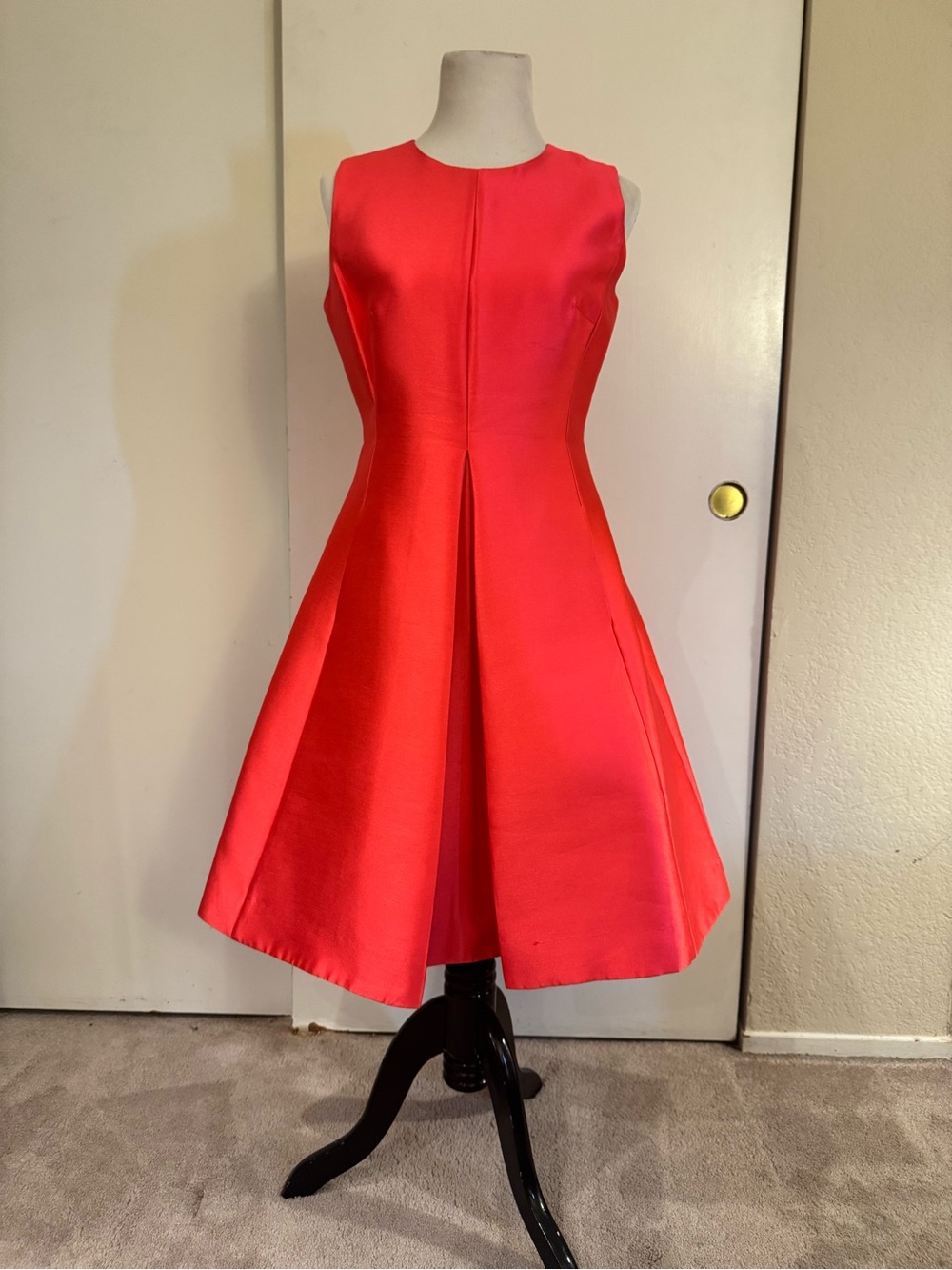 Elegant Neon Magenta Kate Spade Dress